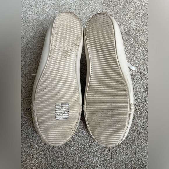 J.Crew - Classic High-Top Sneakers Upper Cloth & Rubber Sole - Cream - Size 6.5 - Picture 11 of 11